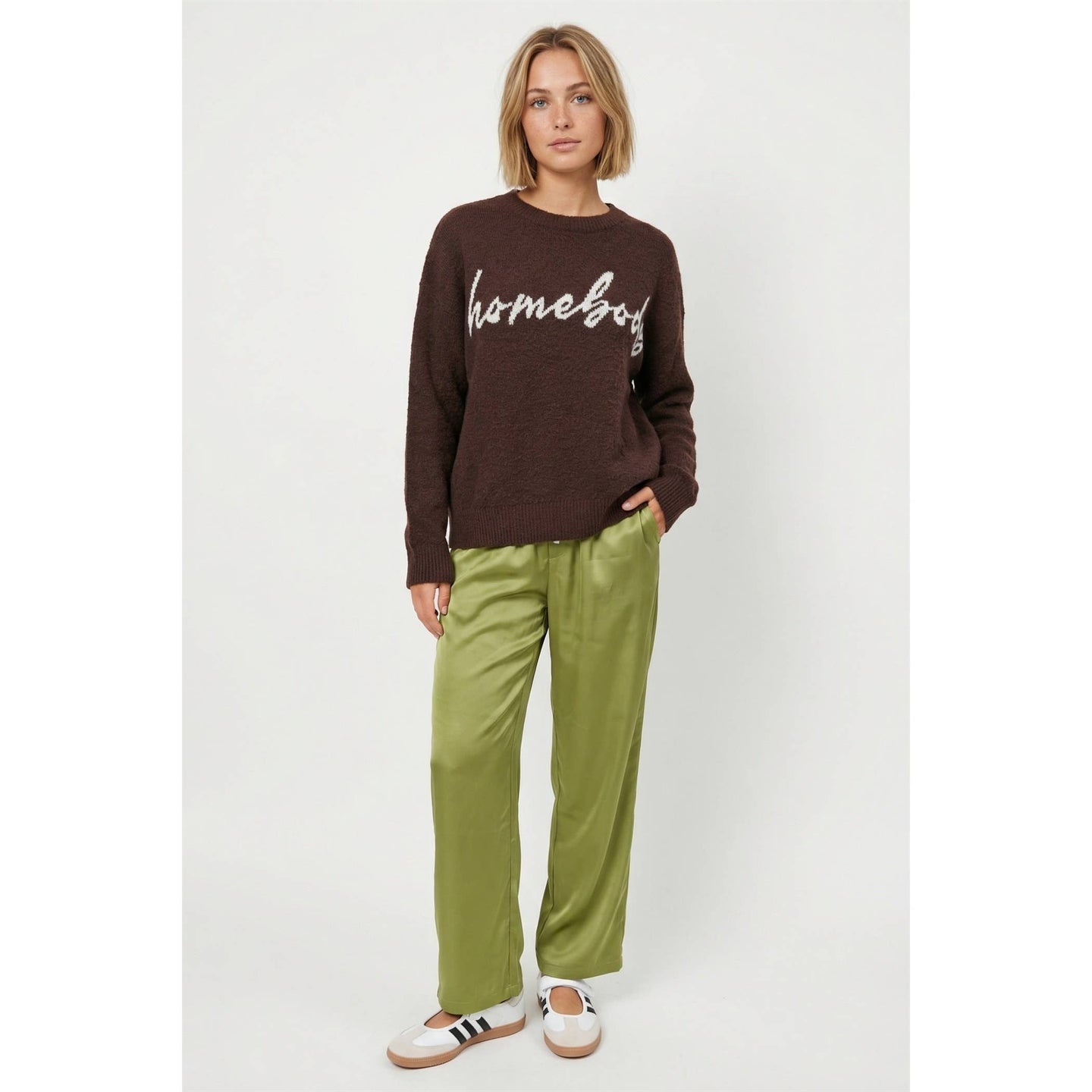 Homebody Sweater in Espresso (REG)