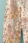 Boho Patchwork Wide Leg Pants (REG)