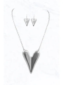 Bold Heart Necklace