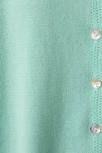 Rolled Hem Cardigan in Mint (REG)