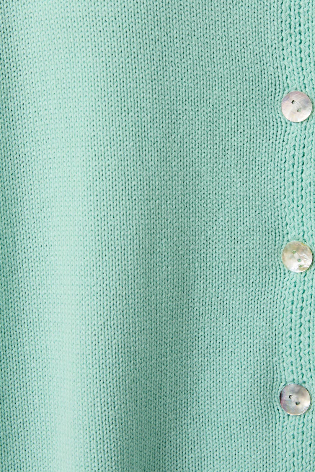 Rolled Hem Cardigan in Mint (REG)