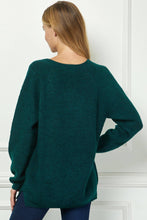 Everyday Wool Blend Sweater in Deep Teal (REG)