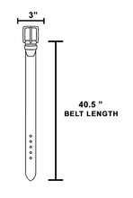 Large Western Concho Disc Belt