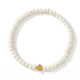 Natural Stone Boho Cross Bracelet