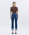 Lovervet High Rise Cuffed Straight Jeans LV1595 (REG)