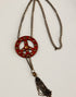 Wild West Peace Lariat Necklace