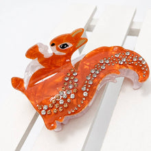 Woodland Critter Jumbo Claw Clip