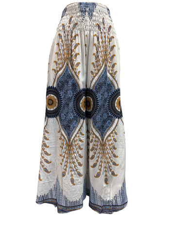 Blue Eye Floral Wide Leg Pants (REG)