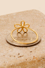 Dainty Wired Flower Ring