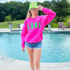 Hot Pink Lake Sweatshirt (REG)