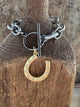 Mixed Metal Horseshoe Bracelet