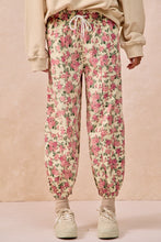 Pink Floral Corduroy Pants (REG)