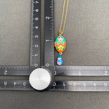 Cute Enamel Locket Necklace