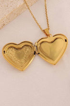 18K Stainless Steel Locket Necklace