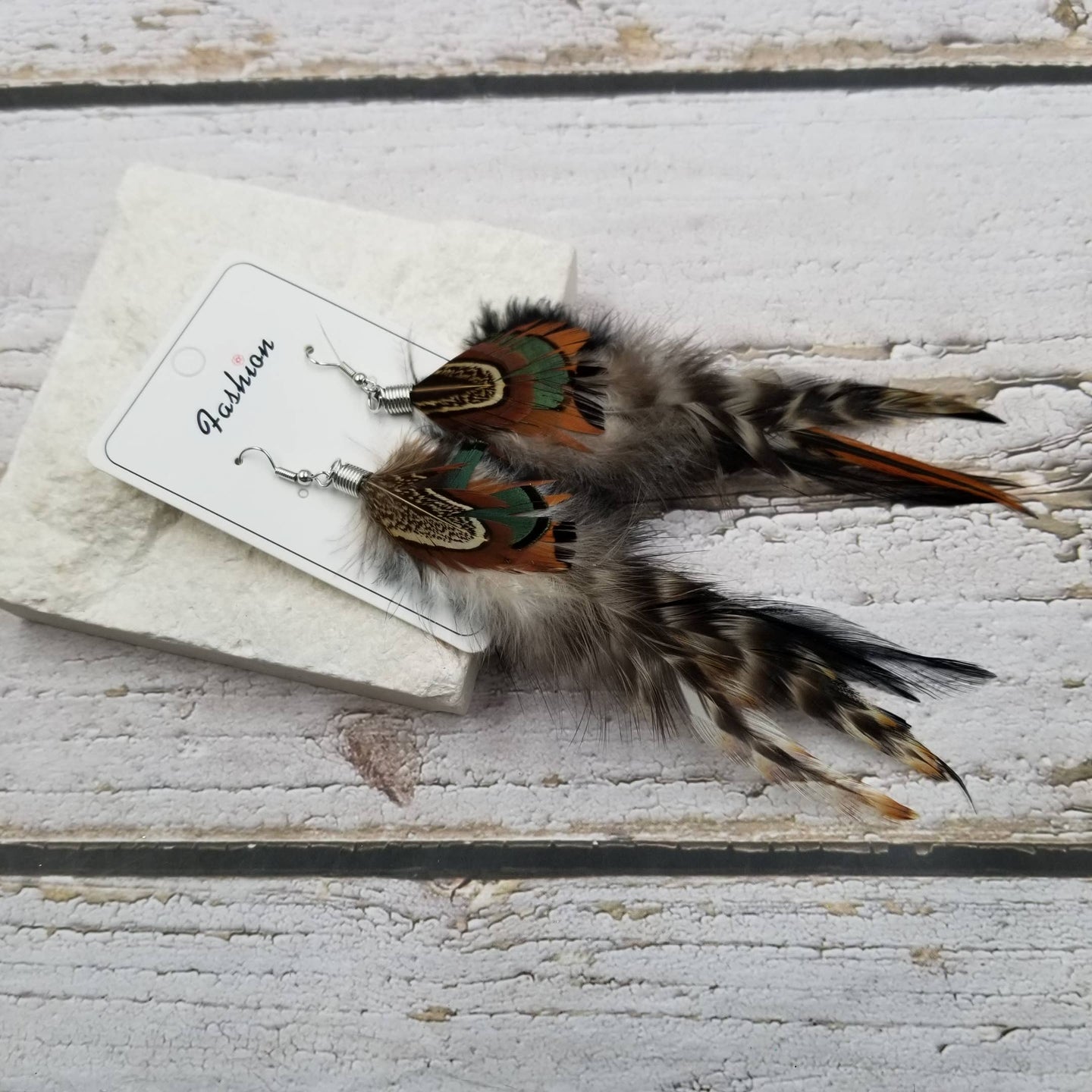 Dovetail Feather Earrings