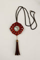 Western Cutout Leather Necklace