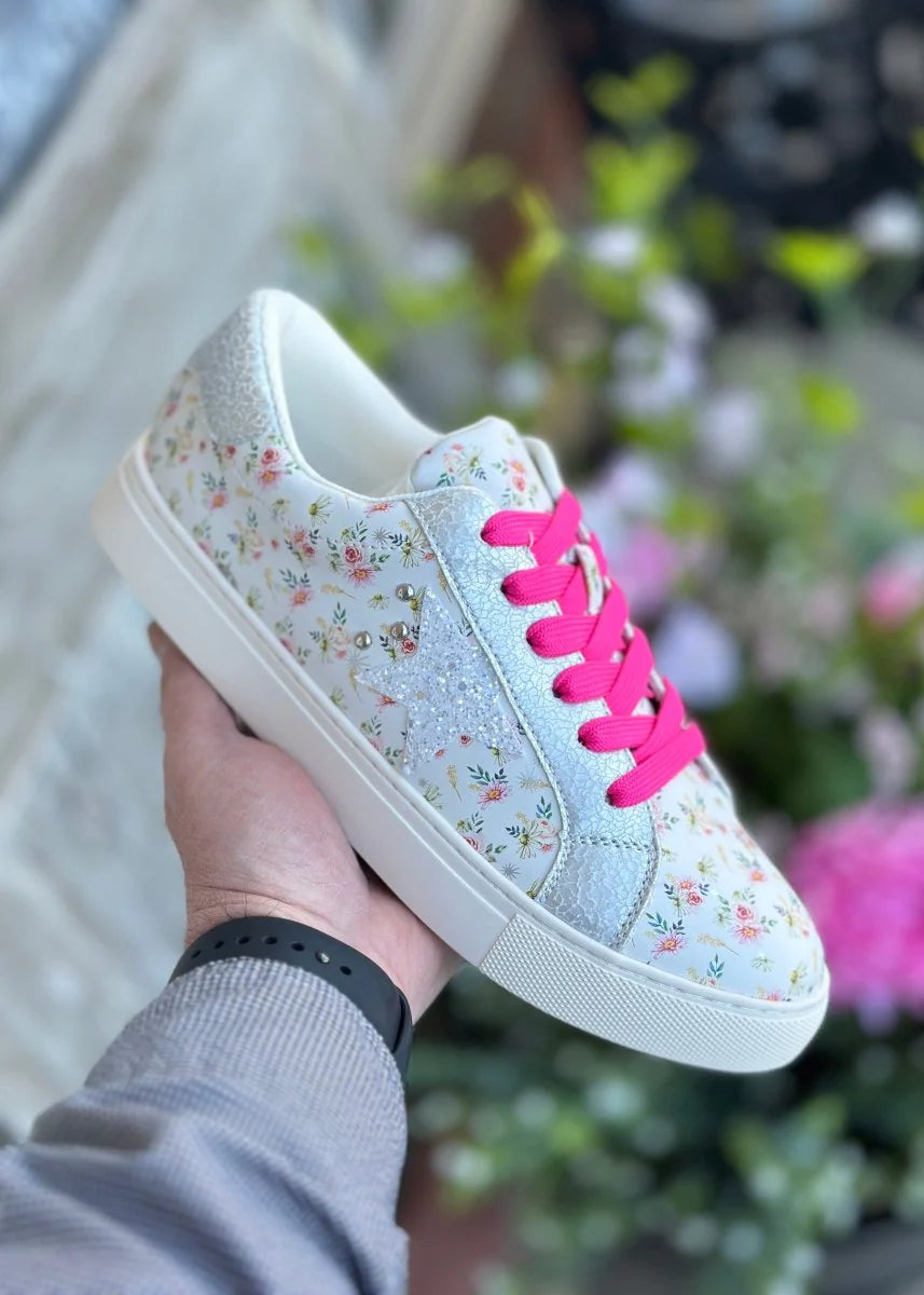 Corky's Ditzy Flower Sneakers