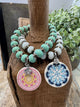 Mandala Bloom Charm Bracelet