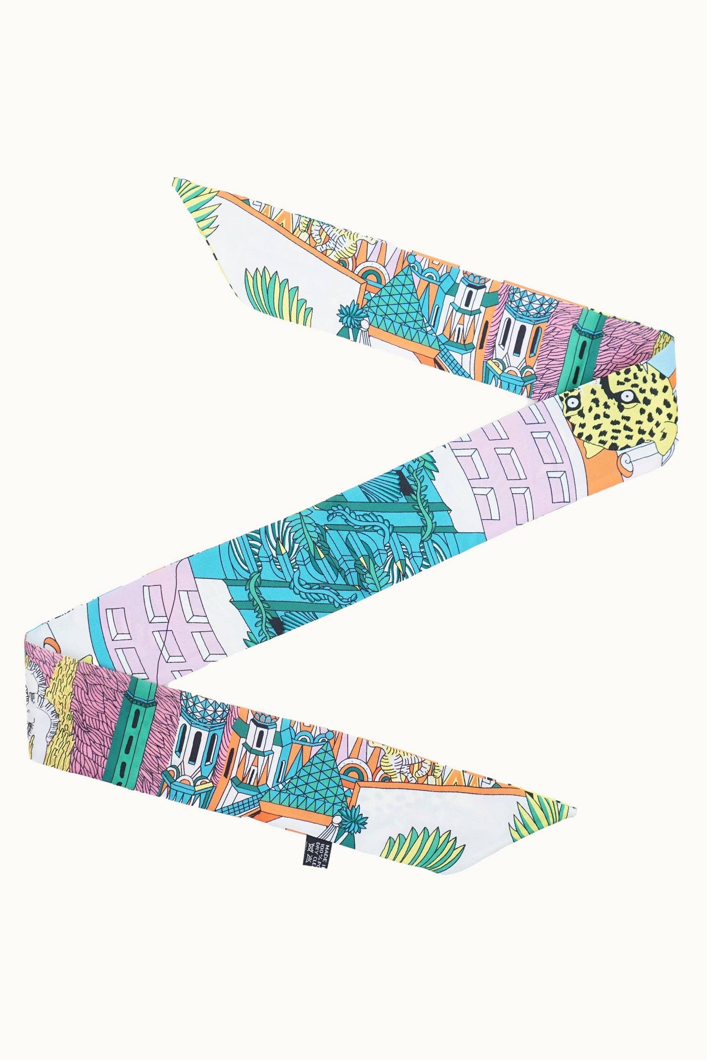 Cityscape Twilly Scarf