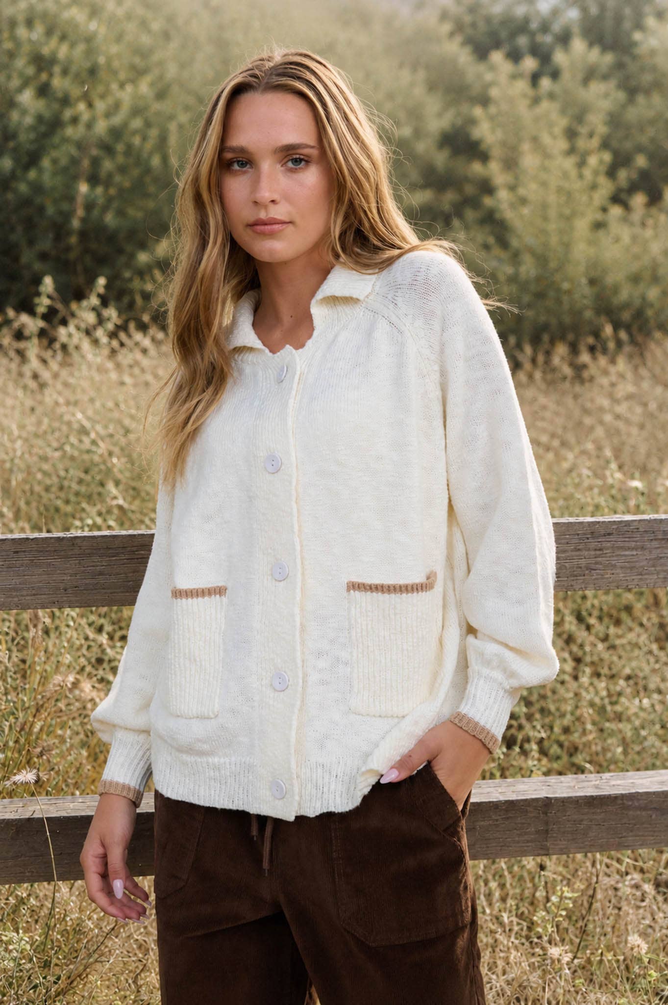 Retriever Puppy Back Cardigan (REG)