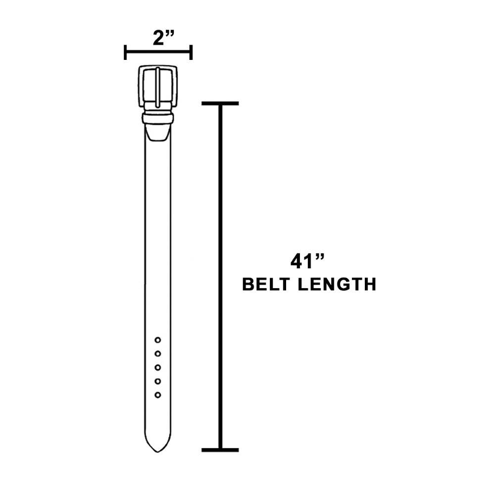 Hammered Circle Studded Belt