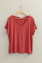 Brick V-Neck Dolman Top (REG)