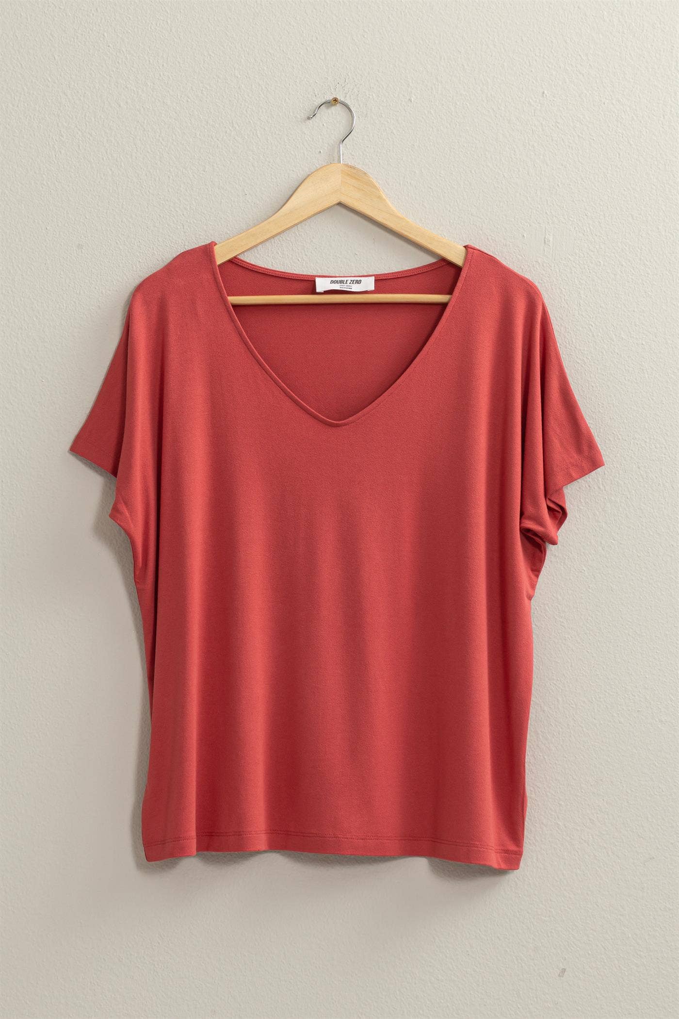 Brick V-Neck Dolman Top (REG)
