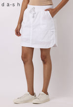 Kaitlyn Cargo Skort in White (REG)