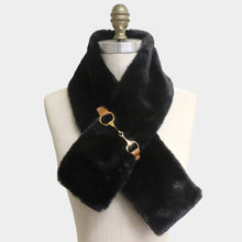 Faux Fur Pull Through Scarf