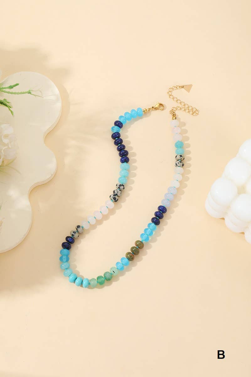 Trendy Agate Necklace