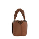Scrunch Handle Petal Bucket Bag