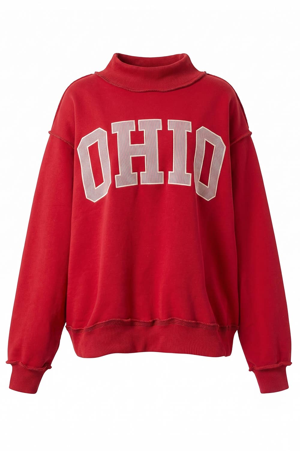 Striped OHIO Varsity Sweatshirt (REG)