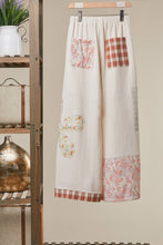 Cottage Patchwork Wide Leg Pants (REG)
