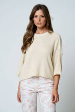 Regina Drop Shoulder Top in Natural (REG)