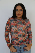 Vintage Poppy Mesh Top (REG)