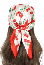 Silky Cherry Scarf