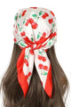 Silky Cherry Scarf
