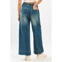 Wide Leg Drawstring Jeans (REG)