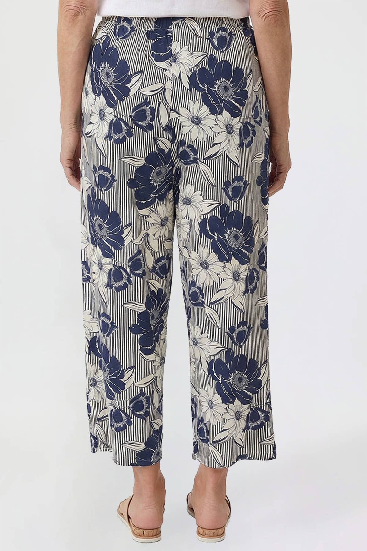 YMI Floral Pull On Pants (REG)