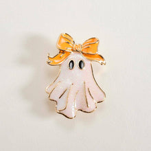 Girly Ghost Halloween Brooch