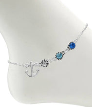Crystal Anchor Anklet