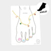 Gold Dipped CZ Station Anklet