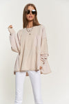The Cream Loose Fit Knit Top