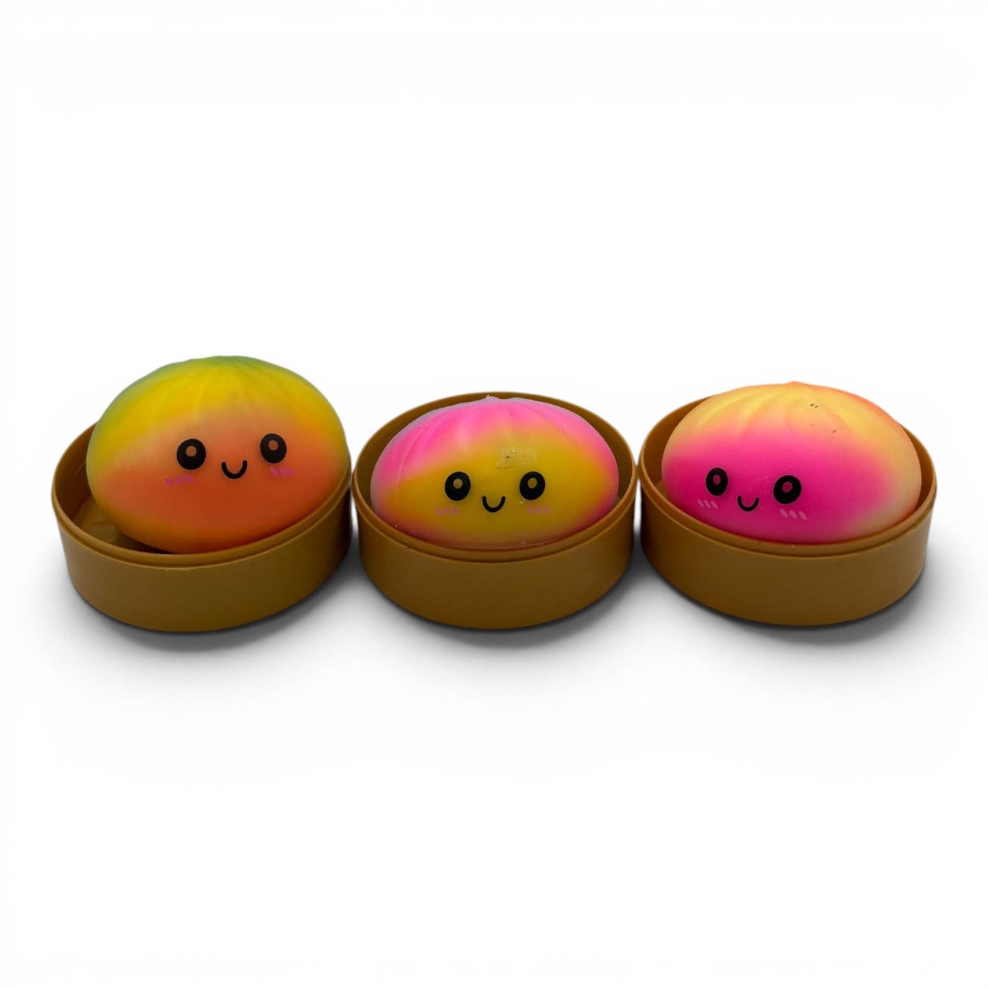 Rainbow Sugar Tie Dye Dumpling Squishy