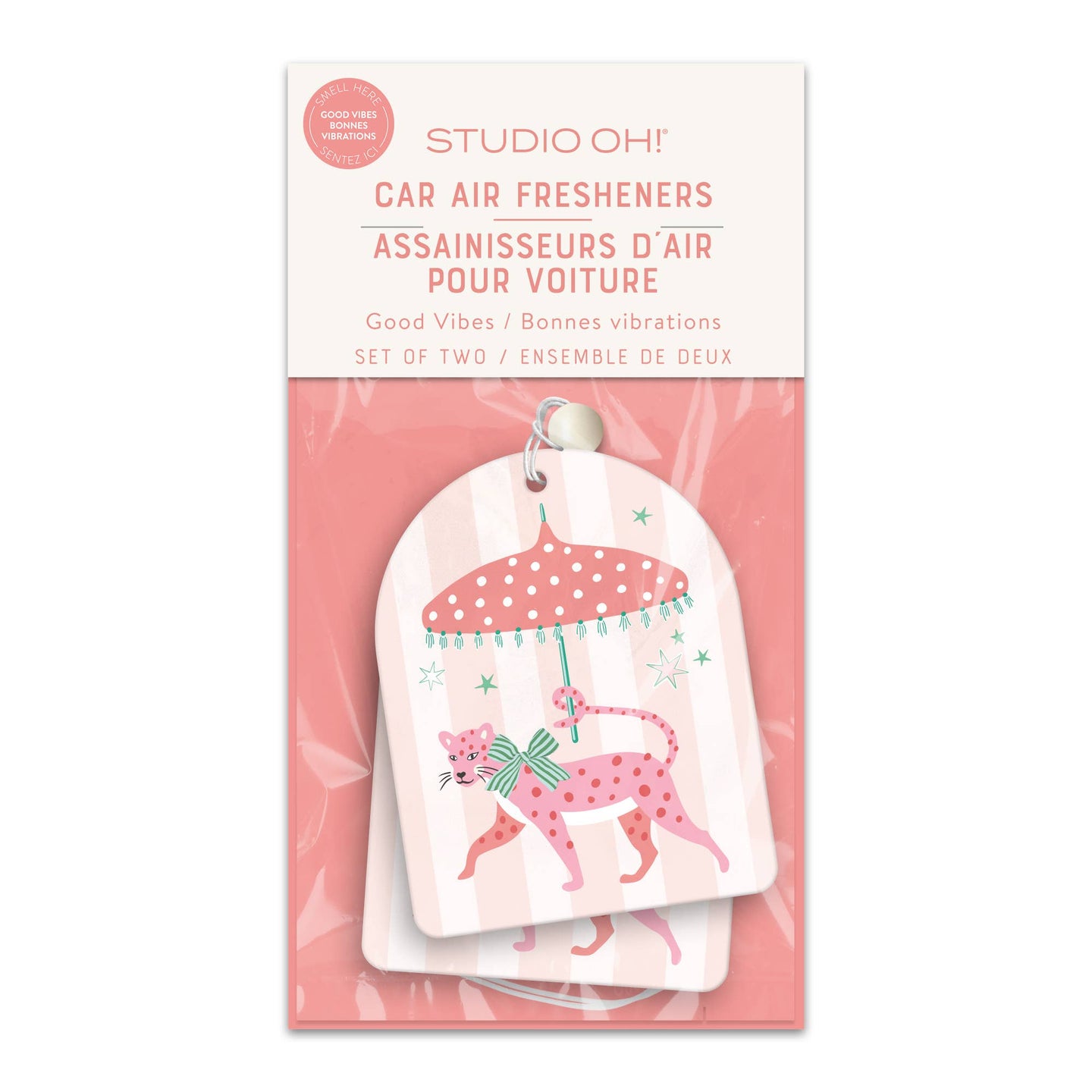 Leopard on Parade Air Freshener