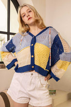 Patchwork Hoodie Cardigan (REG)