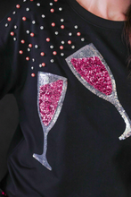 Pop the Champagne Sweatshirt (REG/PLUS)