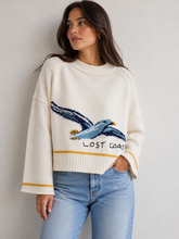 Coastal Seagull Sweater (REG)