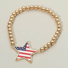 USA Star Stretch Bracelet