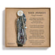 Grey Your Journey Prayer Bracelet